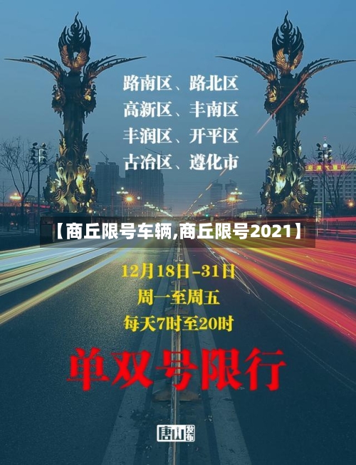 【商丘限号车辆,商丘限号2021】
