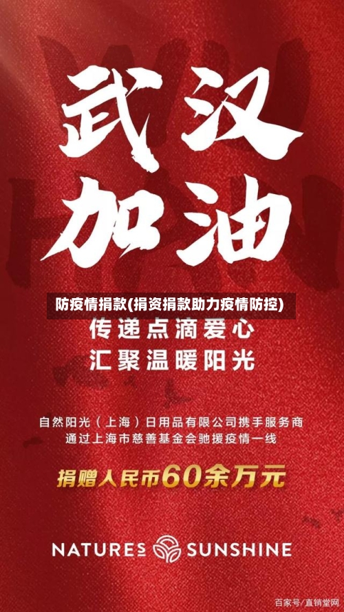 防疫情捐款(捐资捐款助力疫情防控)