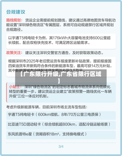 【广东限行升级,广东省限行区域】-第3张图片