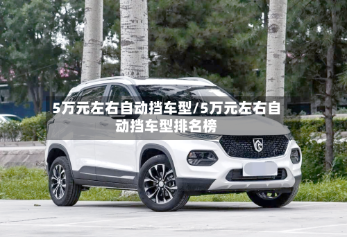 5万元左右自动挡车型/5万元左右自动挡车型排名榜-第2张图片