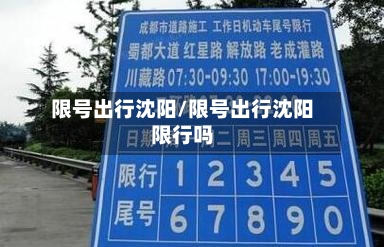 限号出行沈阳/限号出行沈阳限行吗-第2张图片
